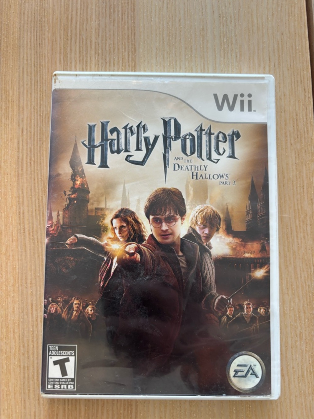 Harry Potter and the Deathly Hallows part 2 game for Nintendo Wii (Q)